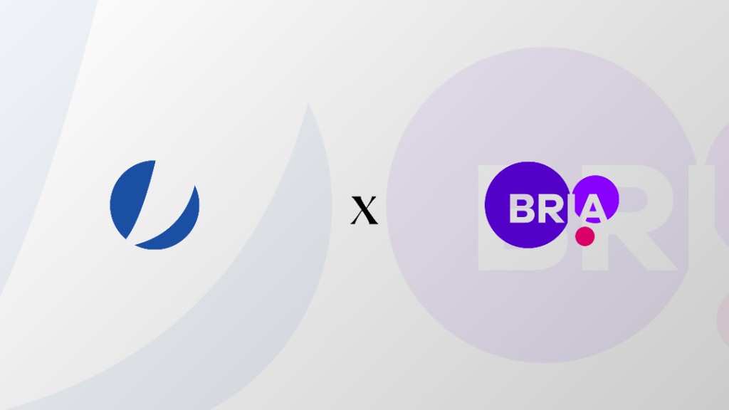 MoonMath and Bria partnership graphic